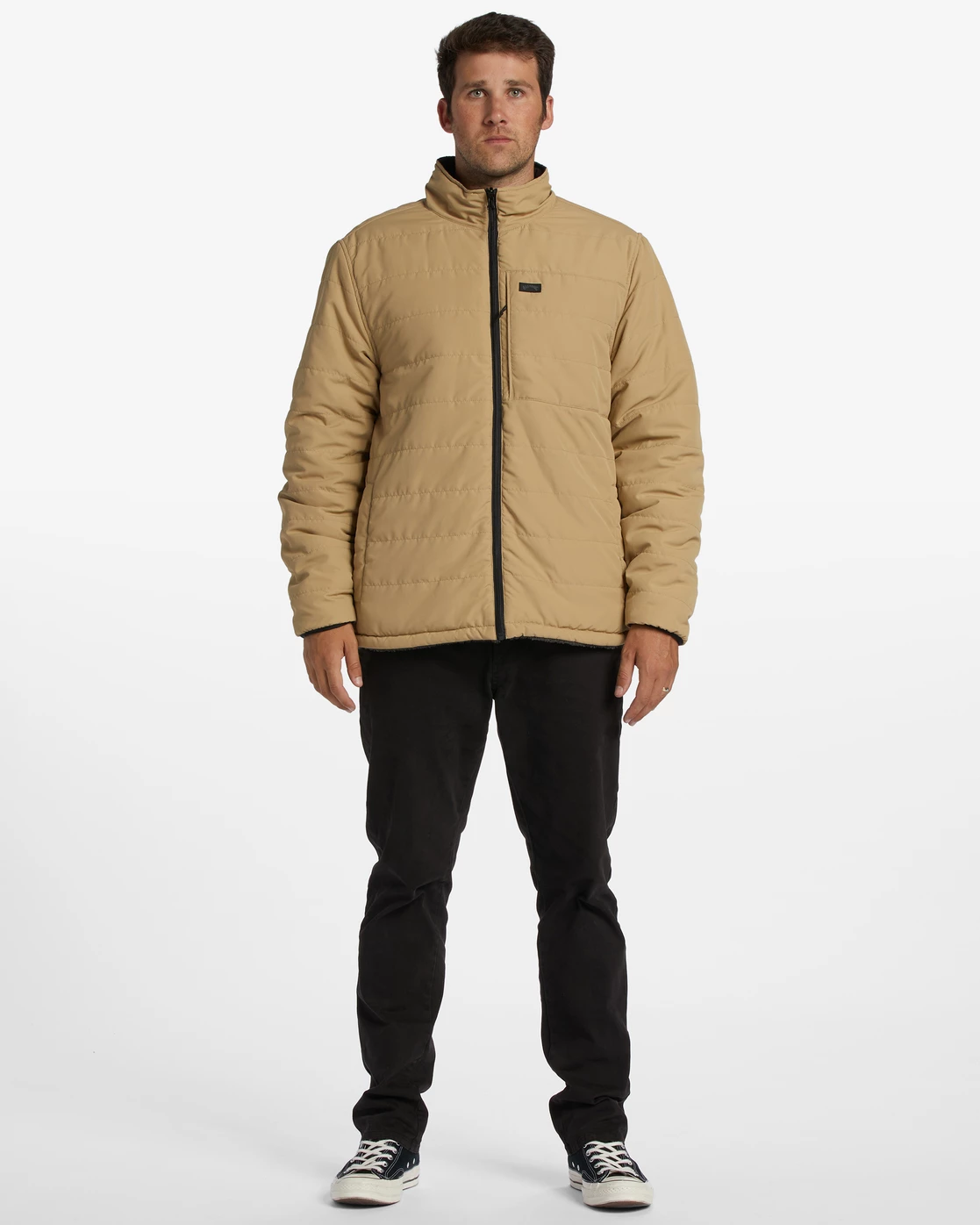Billabong A/Div Journey Reversible Zip-Up Jacket SAND DUNE (sdu) 5 Billabong A/Div Journey Reversible Zip-Up Jacket SAND DUNE (sdu) - Image 3
