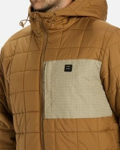 Billabong A/Div Journey Puffer Jacket CLAY (cly) -billabong shop abyjk00162 billabongw cly dtl1