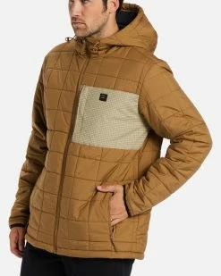 Billabong A/Div Journey Puffer Jacket CLAY (cly) -billabong shop abyjk00162 billabongw cly sd1