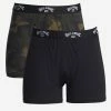 Billabong 2-Pack Performance Boxer Briefs OLIVE (olv) -billabong shop abylw00104 billabongv olv frt1