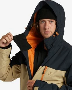 Billabong A/Div Outsider 10K Insulated Snow Jacket DUNE (dun) -billabong shop abytj00100 billabongw dun dtl1