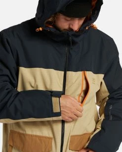 Billabong A/Div Outsider 10K Insulated Snow Jacket DUNE (dun) -billabong shop abytj00100 billabongw dun dtl2