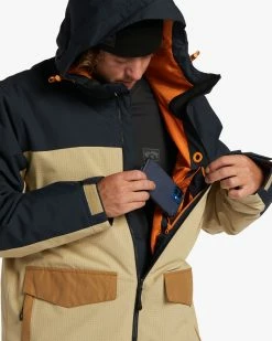 Billabong A/Div Outsider 10K Insulated Snow Jacket DUNE (dun) -billabong shop abytj00100 billabongw dun dtl3