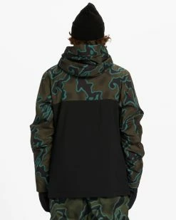 Billabong A/Div Expedition 15K Insulated Snow Jacket CAMO (cmm) -billabong shop abytj00103 billabongw cmm bck1
