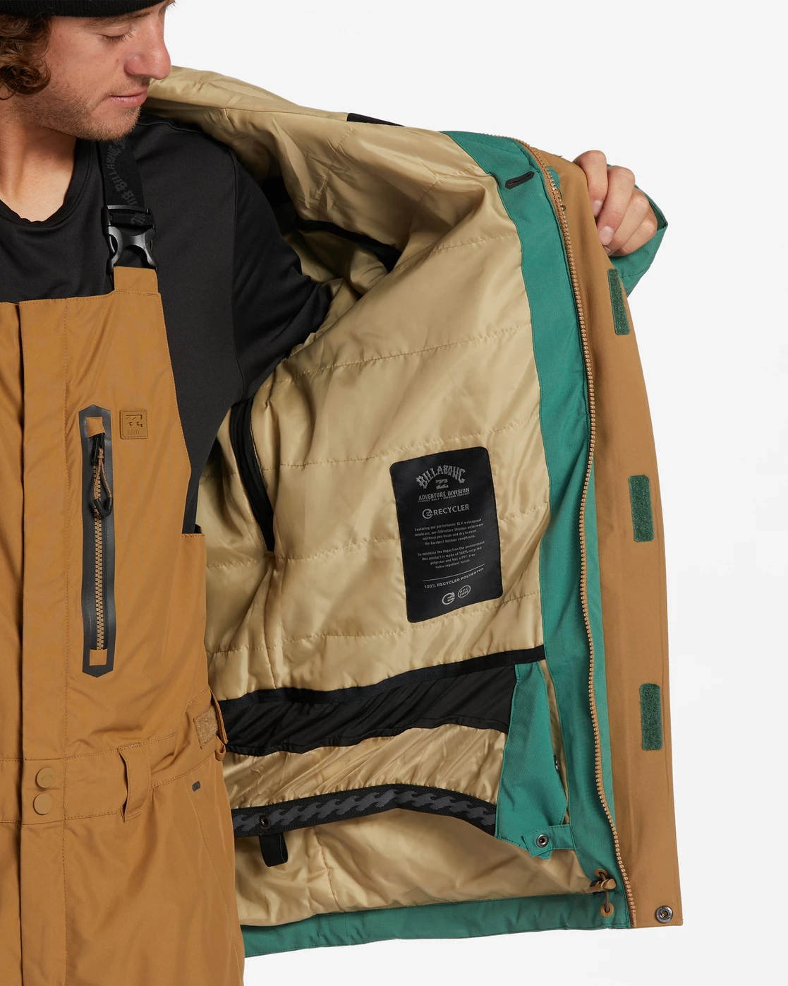 Billabong A/Div Montana 15K Insulated Snow Jacket EVERGREEN (egr) 8 Billabong A/Div Montana 15K Insulated Snow Jacket EVERGREEN (egr) - Image 6