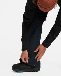 Billabong A/Div Outsider 10K Insulated Snow Pants BLACK 12 Billabong A/Div Outsider 10K Insulated Snow Pants BLACK -billabong shop abytp00102 billabongw blk dtl2 2