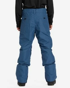 Billabong A/Div Outsider 10K Insulated Snow Pants DEEP BLUE (dbl) -billabong shop abytp00102 billabongw dbl bck1 1