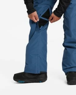 Billabong A/Div Outsider 10K Insulated Snow Pants DEEP BLUE (dbl) -billabong shop abytp00102 billabongw dbl dtl1 1