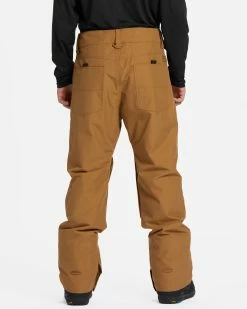 Billabong A/Div Outsider 10K Insulated Snow Pants ERMINE (erm) -billabong shop abytp00102 billabongw erm bck1 2
