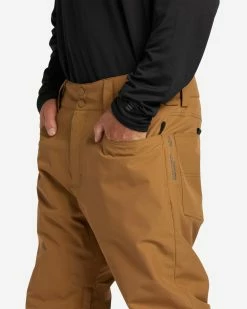 Billabong A/Div Outsider 10K Insulated Snow Pants ERMINE (erm) -billabong shop abytp00102 billabongw erm dtl1