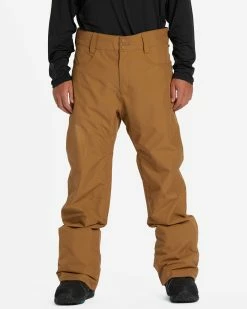 Billabong A/Div Outsider 10K Insulated Snow Pants ERMINE (erm) -billabong shop abytp00102 billabongw erm frt2