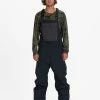 Billabong A/Div Outsider 10K Shell Snow Bib Pants BLACK -billabong shop abytp00104 billabongw blk frt1