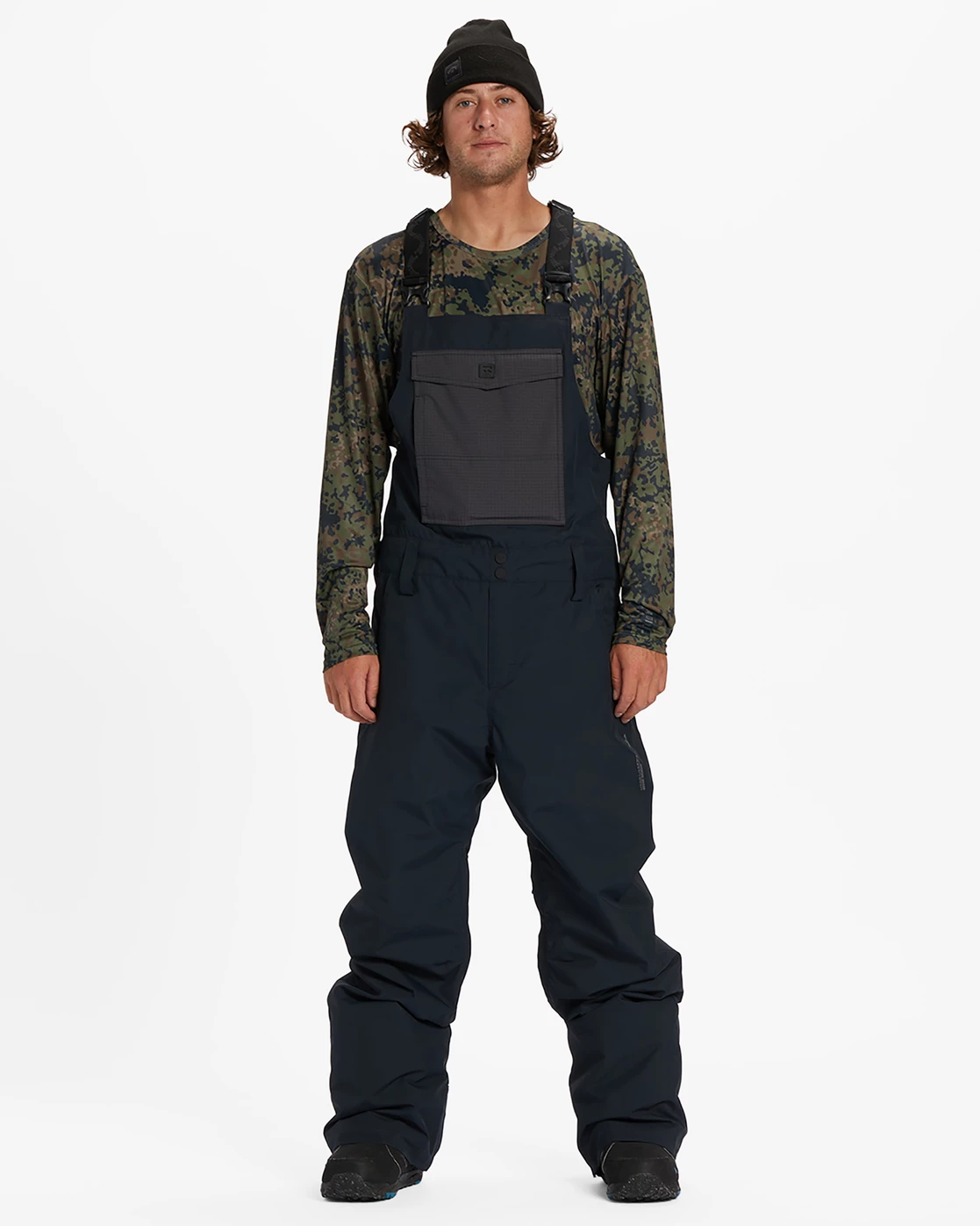 Billabong A/Div Outsider 10K Shell Snow Bib Pants BLACK 3 Billabong A/Div Outsider 10K Shell Snow Bib Pants BLACK