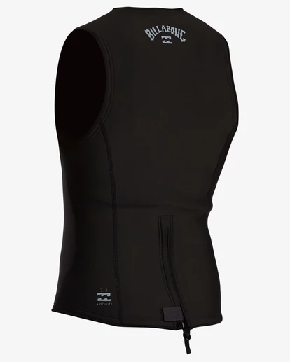 Billabong Absolute Wetsuit Vest BLACK 6 Billabong Absolute Wetsuit Vest BLACK - Image 4