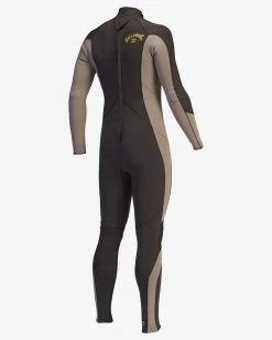 Billabong 3/2 Absolute Back Zip Full Wetsuit GRAPHITE (gra) -billabong shop abyw100136 billabongv gra sd3
