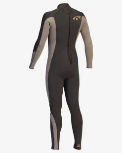 Billabong 3/2 Absolute Back Zip Full Wetsuit GRAPHITE (gra) -billabong shop abyw100136 billabongv gra sd4
