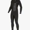 Billabong 3/2 Absolute Plus Chest Zip Full Wetsuit BLACK -billabong shop abyw100169 billabongv blk frt1