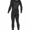 Billabong 4/3 Absolute Plus Chest Zip Full Wetsuit BLACK -billabong shop abyw100170 billabongw blk sd4