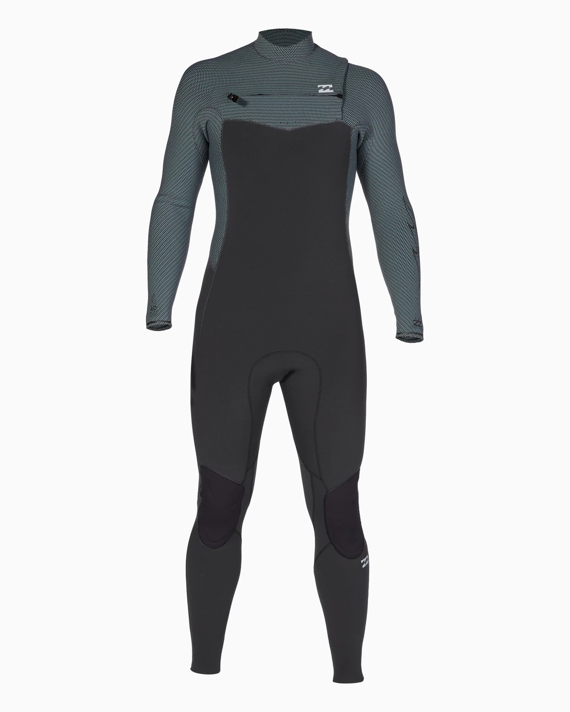 Billabong 3/2 Revolution Chest Zip Full Wetsuit ANTIQUE BLACK (aqk) 4 Billabong 3/2 Revolution Chest Zip Full Wetsuit ANTIQUE BLACK (aqk) - Image 2