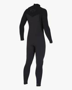Billabong 3/2 Revolution Chest Zip Full Wetsuit BLACK 12 Billabong 3/2 Revolution Chest Zip Full Wetsuit BLACK -billabong shop abyw100176 billabongv blk sd3 1