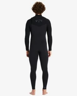 Billabong 3/2 Revolution Chest Zip Full Wetsuit BLACK 10 Billabong 3/2 Revolution Chest Zip Full Wetsuit BLACK -billabong shop abyw100176 billabongw blk bck1