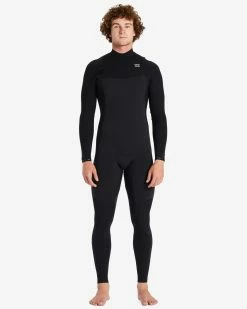 Alternative view of Billabong 3/2 Revolution Chest Zip Full Wetsuit BLACK