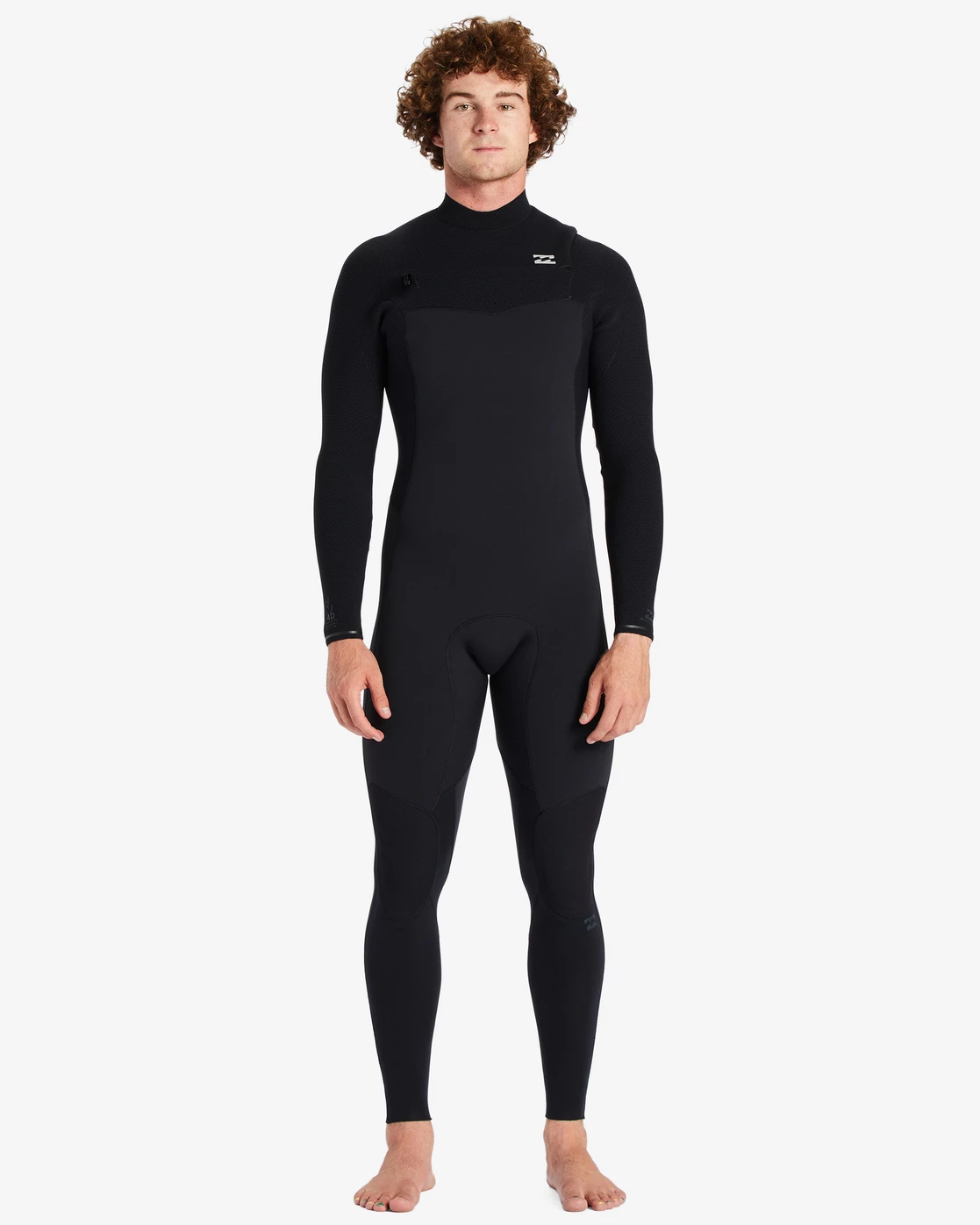 Billabong 3/2 Revolution Chest Zip Full Wetsuit BLACK 4 Billabong 3/2 Revolution Chest Zip Full Wetsuit BLACK - Image 2