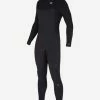 Billabong 4/3 Revolution Chest Zip Full Wetsuit BLACK -billabong shop abyw100177 billabongv blk frt1