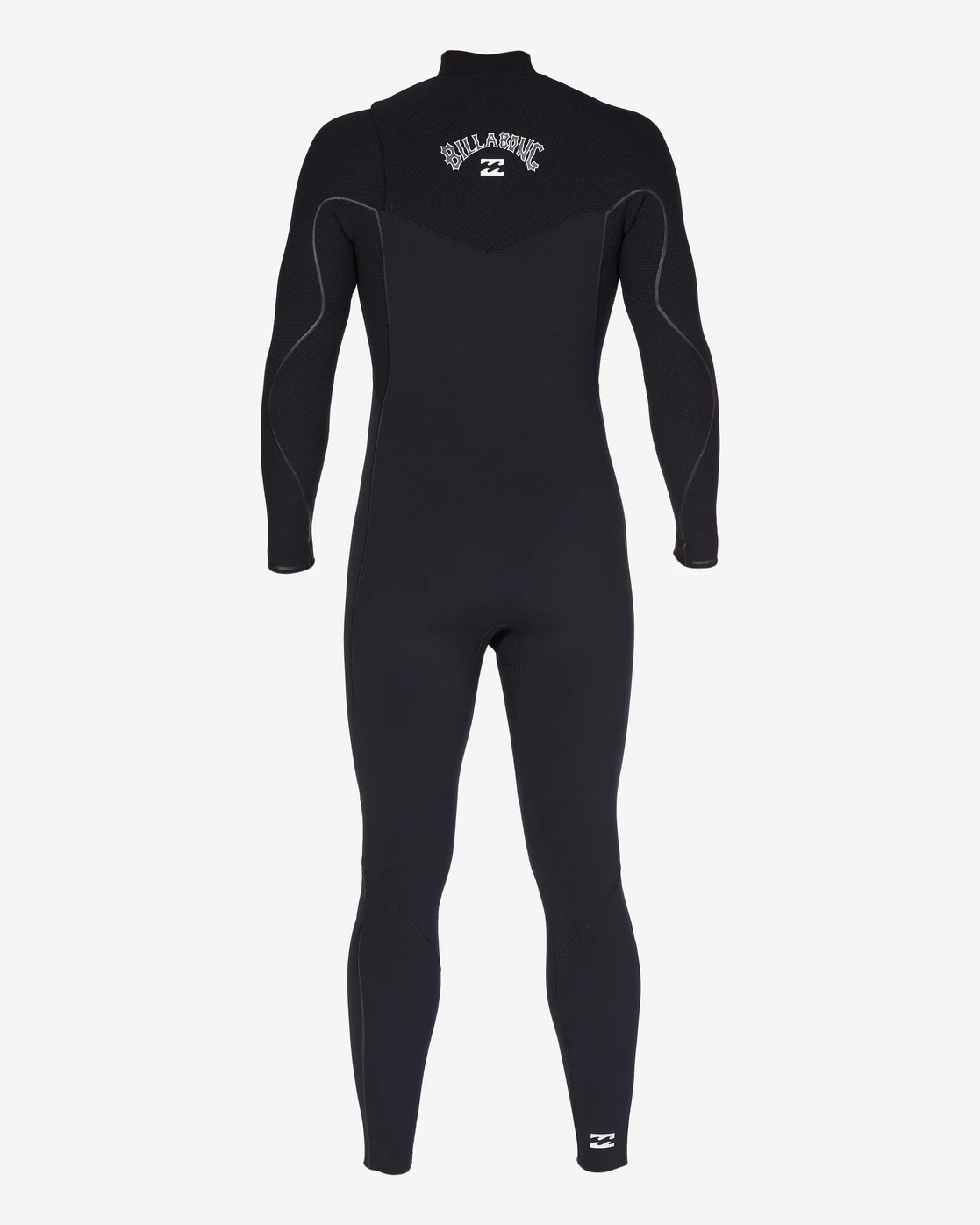 Billabong 4/3 Furnace Comp Chest Zip Full Wetsuit BLACK 6 Billabong 4/3 Furnace Comp Chest Zip Full Wetsuit BLACK - Image 4