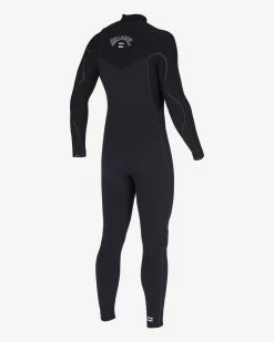 Billabong 4/3 Furnace Comp Chest Zip Full Wetsuit BLACK 10 Billabong 4/3 Furnace Comp Chest Zip Full Wetsuit BLACK -billabong shop abyw100179 billabongv blk sd3