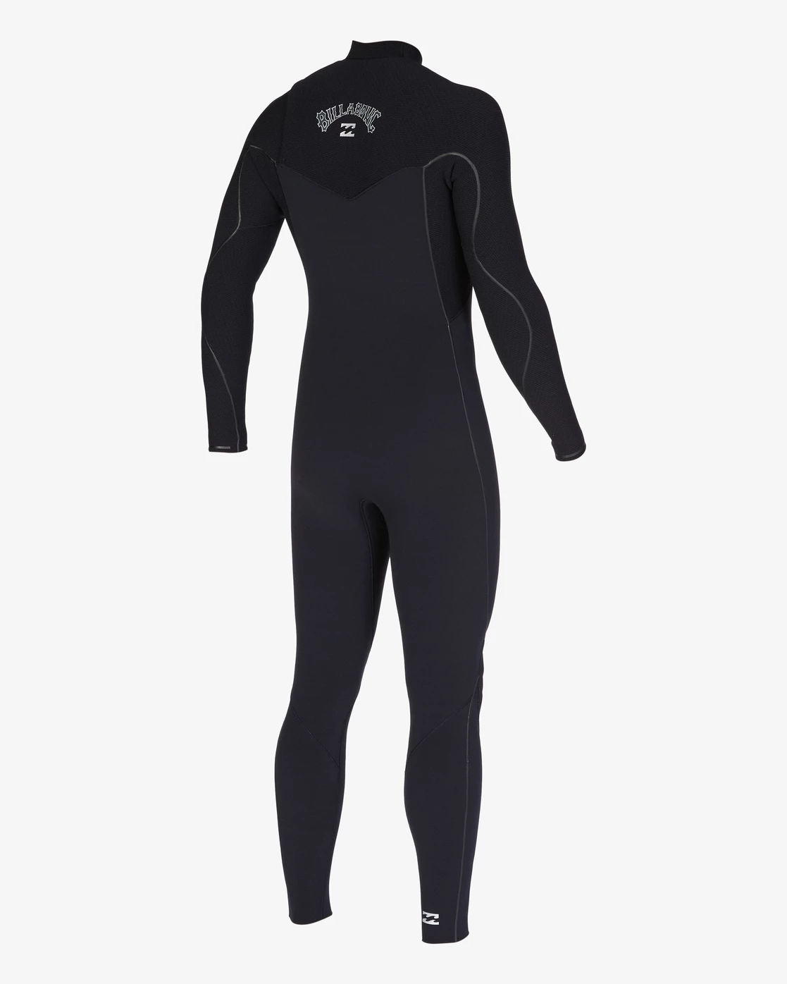Billabong 4/3 Furnace Comp Chest Zip Full Wetsuit BLACK 5 Billabong 4/3 Furnace Comp Chest Zip Full Wetsuit BLACK - Image 3