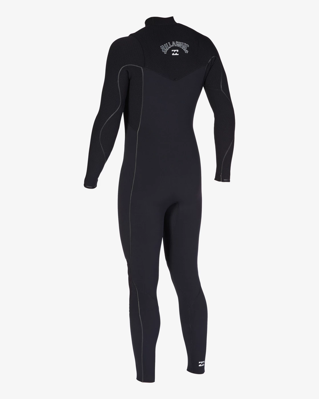 Billabong 4/3 Furnace Comp Chest Zip Full Wetsuit BLACK 7 Billabong 4/3 Furnace Comp Chest Zip Full Wetsuit BLACK - Image 5