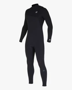 Billabong 3/2 Furnace Natural Zipperless Full Wetsuit BLACK