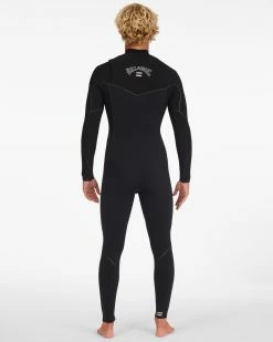 Billabong 4/3 Furnace Chest Zip Full Wetsuit BLACK 11 Billabong 4/3 Furnace Chest Zip Full Wetsuit BLACK -billabong shop abyw100187 billabongw blk bck1