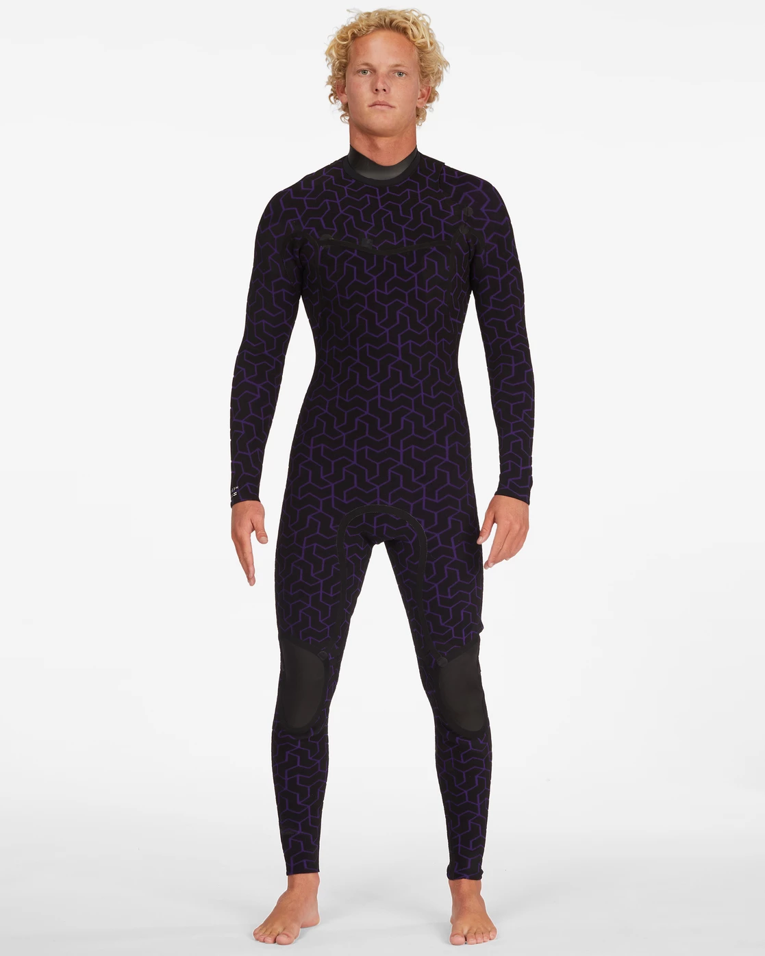 Billabong 4/3 Furnace Chest Zip Full Wetsuit BLACK 8 Billabong 4/3 Furnace Chest Zip Full Wetsuit BLACK - Image 6