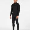 Billabong 4/3 Furnace Chest Zip Full Wetsuit BLACK