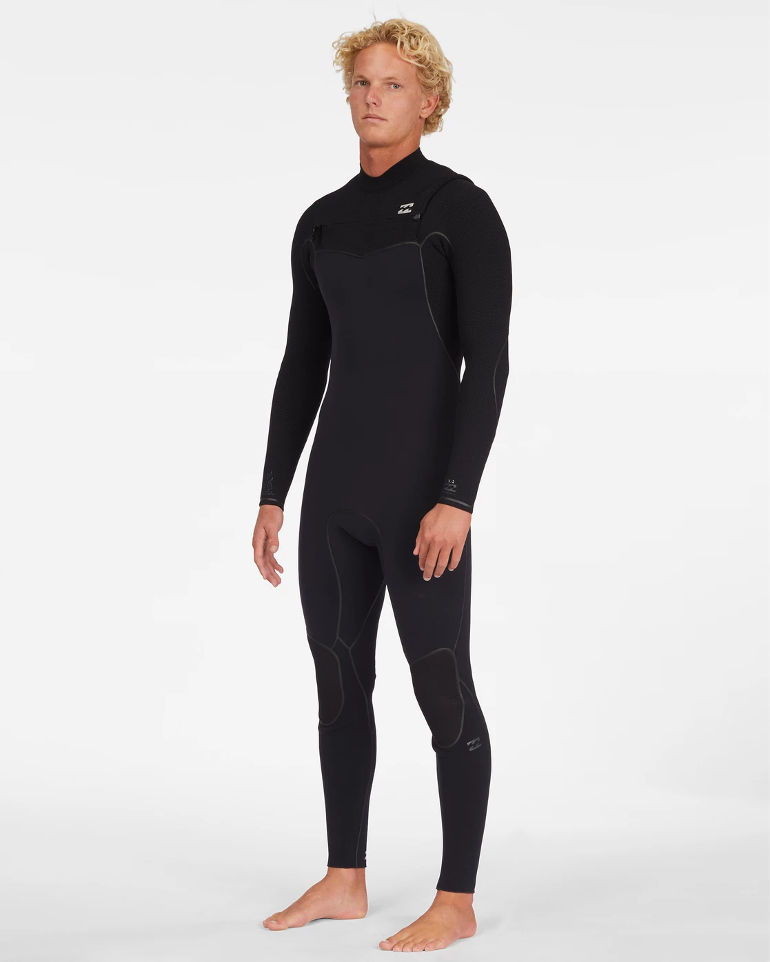 Billabong 4/3 Furnace Chest Zip Full Wetsuit BLACK 3 Billabong 4/3 Furnace Chest Zip Full Wetsuit BLACK