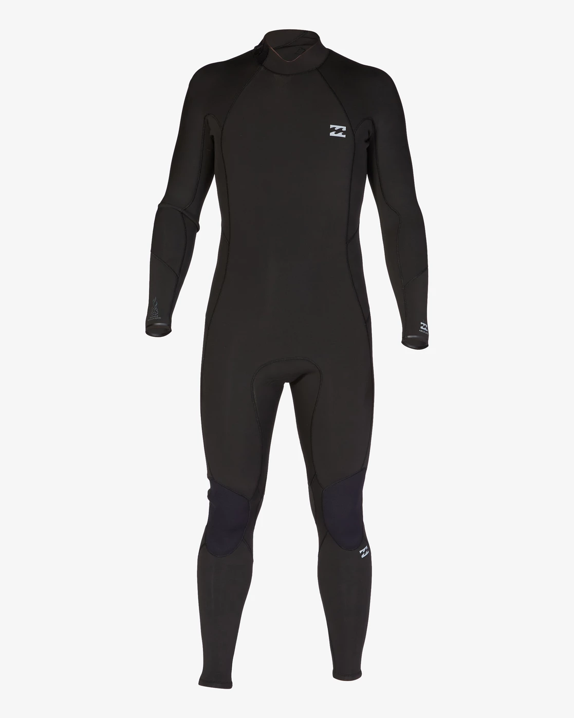 Billabong 3/2 Absolute Back Zip Full Wetsuit BLACK 4 Billabong 3/2 Absolute Back Zip Full Wetsuit BLACK - Image 2