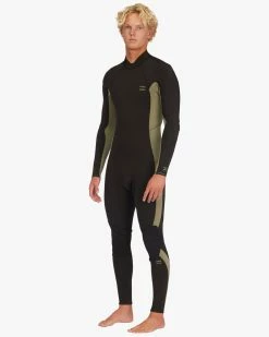 Billabong 3/2 Absolute Back Zip Full Wetsuit MILITARY (mil)