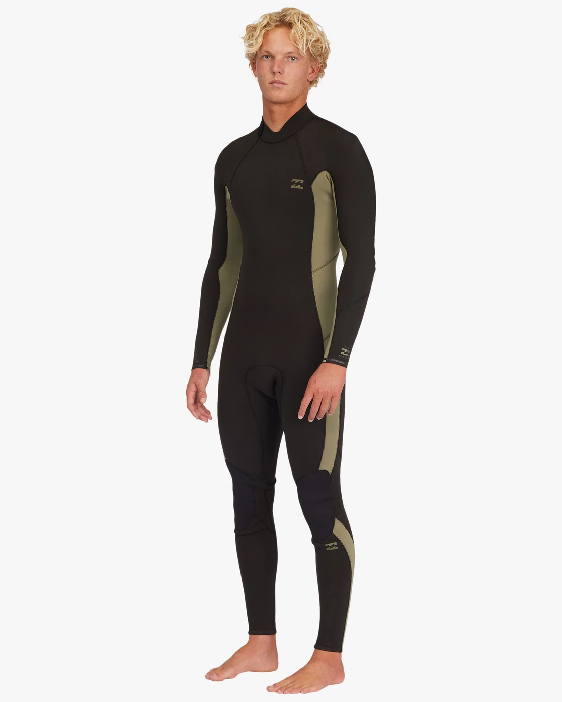 Billabong 3/2 Absolute Back Zip Full Wetsuit MILITARY (mil) 3 Billabong 3/2 Absolute Back Zip Full Wetsuit MILITARY (mil)