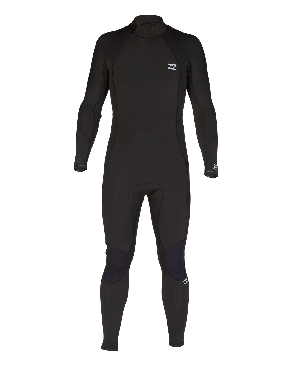 Billabong 4/3 Absolute Back Zip Full Wetsuit BLACK 4 Billabong 4/3 Absolute Back Zip Full Wetsuit BLACK - Image 2