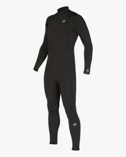 Billabong 3/2 Absolute Chest Zip Full Wetsuit BLACK