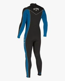 Billabong 3/2 Absolute Chest Zip Full Wetsuit LAGOON (lag) -billabong shop abyw100192 billabongv lag sd4