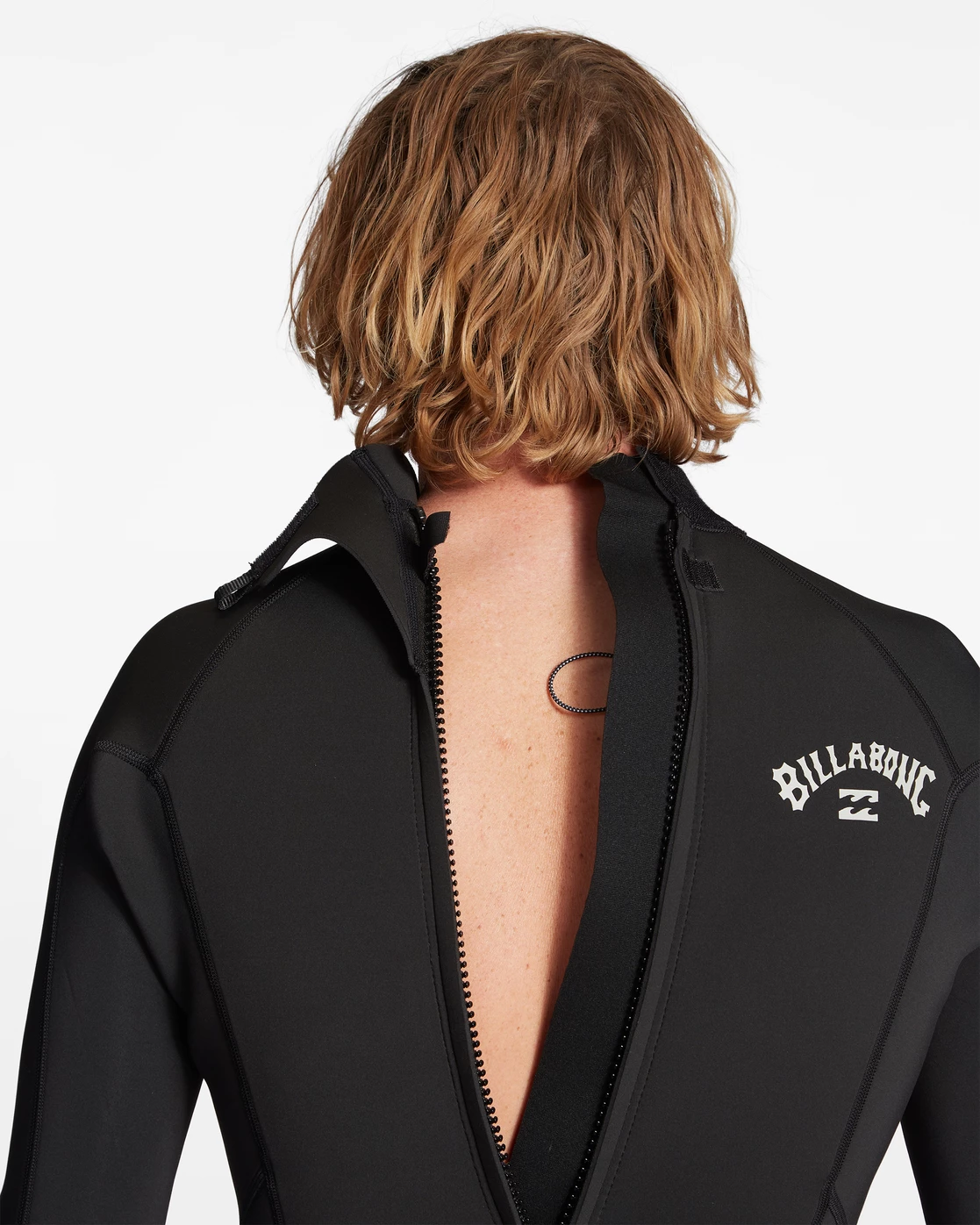 Billabong 3/2mm Absolute Back Zip Wetsuit BLACK 8 Billabong 3/2mm Absolute Back Zip Wetsuit BLACK - Image 6