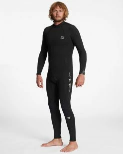Billabong 3/2mm Absolute Back Zip Wetsuit BLACK 9 Billabong 3/2mm Absolute Back Zip Wetsuit BLACK -billabong shop abyw100211 billabongw blk sd1
