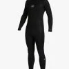 Billabong 5/4 Absolute Back Zip Long Sleeve Wetsuit BLACK 2 Billabong 5/4 Absolute Back Zip Long Sleeve Wetsuit BLACK -billabong shop abyw200101 billabongv blk frt1