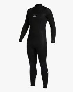 Billabong 5/4 Absolute Back Zip Long Sleeve Wetsuit BLACK