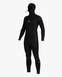 Billabong 5/4 Absolute Back Zip Long Sleeve Wetsuit BLACK -billabong shop abyw200101 billabongv blk sd11