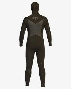Billabong 5/4 Absolute Plus Chest Zip Hooded Full Wetsuit BLACK 12 Billabong 5/4 Absolute Plus Chest Zip Hooded Full Wetsuit BLACK -billabong shop abyw200104 billabongv blk bck1