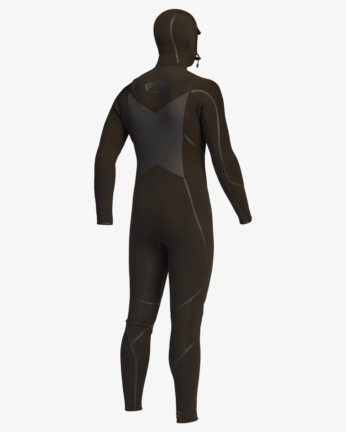Billabong 5/4 Absolute Plus Chest Zip Hooded Full Wetsuit BLACK 6 Billabong 5/4 Absolute Plus Chest Zip Hooded Full Wetsuit BLACK - Image 4